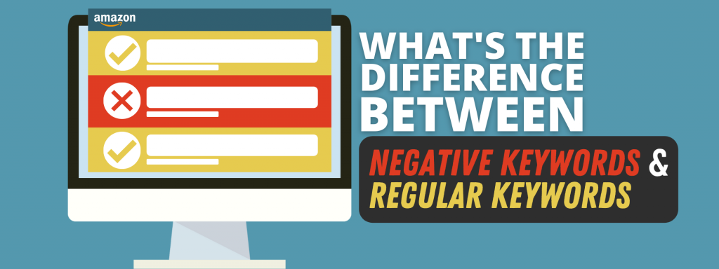 negative keywords example Amazon
