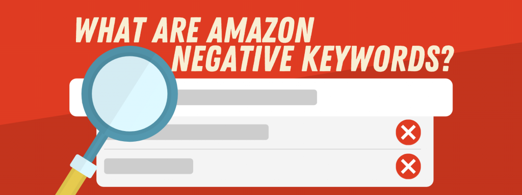 negative keywords example Amazon